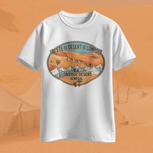 T-shirt Souvenir "J'ai été au Désert de Lompoul"